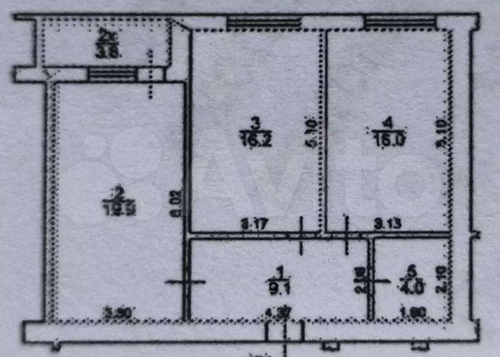 2-к. квартира, 69 м, 6/9 эт. - Фото 0