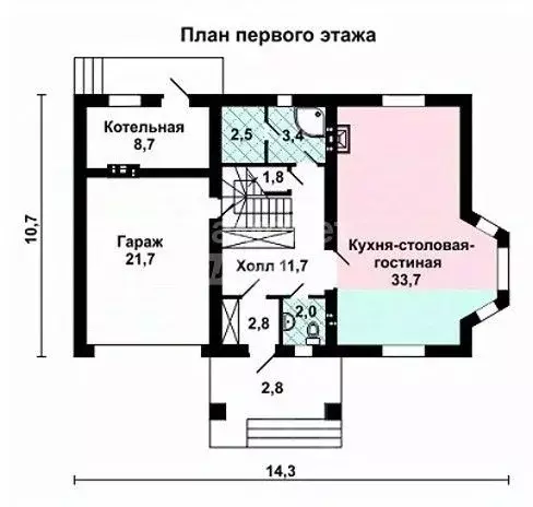 Дом в Калужская область, Тарусский муниципальный округ, Волковское ... - Фото 2