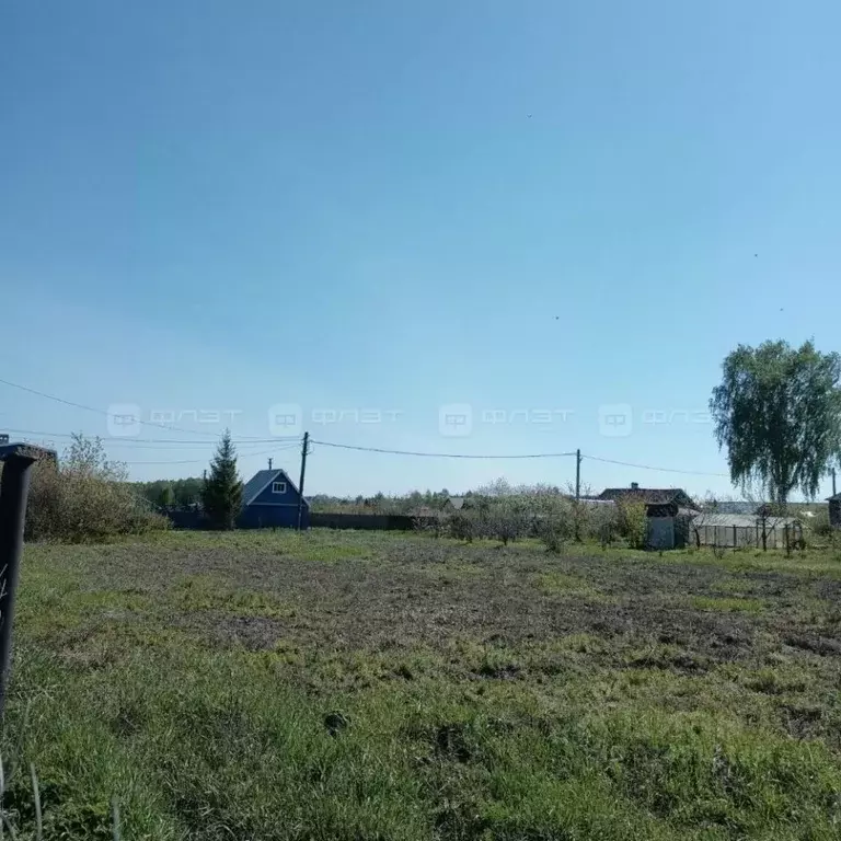 Участок в Татарстан, Высокогорский район, Чепчуговское с/пос, д. Новые ... - Фото 2