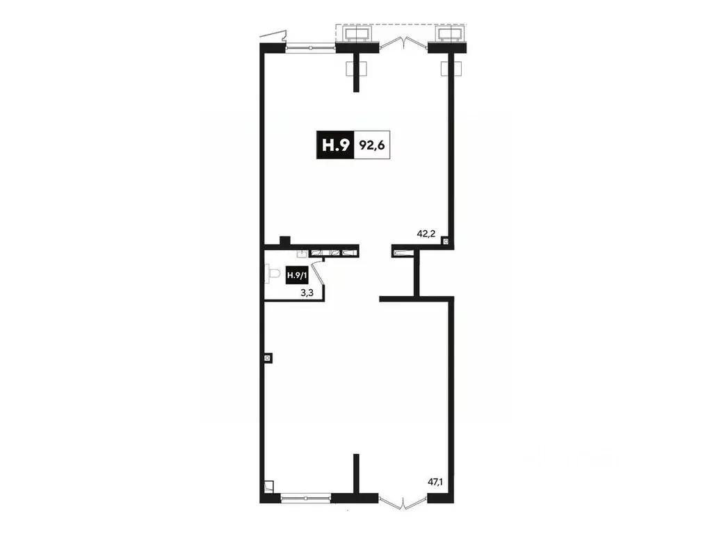 Помещение свободного назначения в Краснодарский край, Краснодар Парк ... - Фото 1