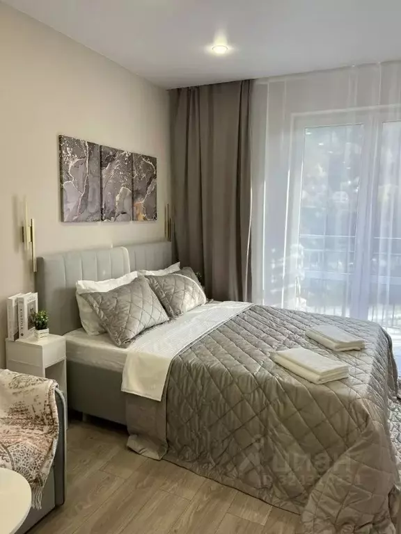 Студия Краснодарский край, Сочи ул. Искры, 88к8 (27.9 м) - Фото 1