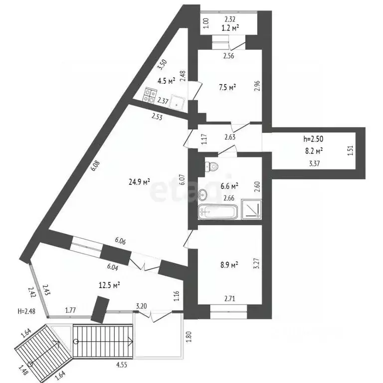 Помещение свободного назначения в Забайкальский край, Чита ул. ... - Фото 2