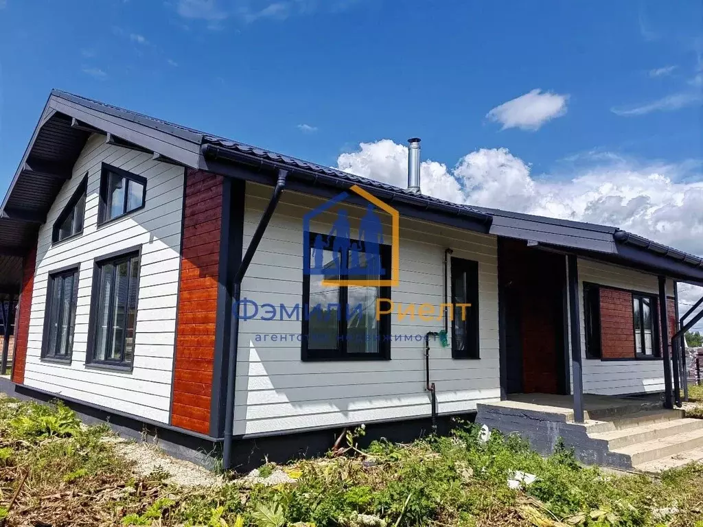 Дом в Калужская область, Совхоз Боровский с/пос, д. Кабицыно ул. ... - Фото 1