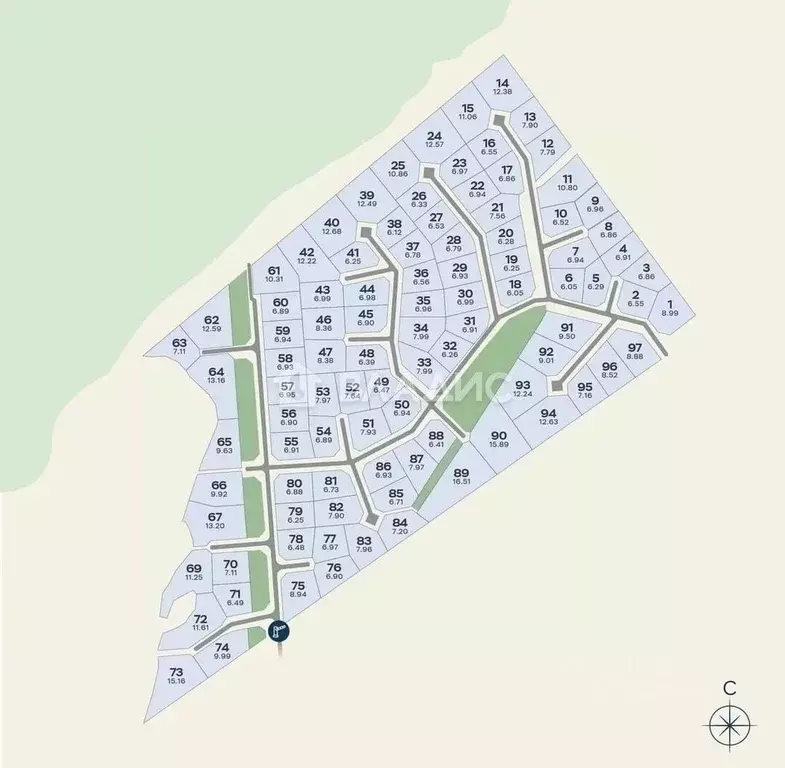 Участок в Ленинградская область, Всеволожский район, Лесколовское ... - Фото 2