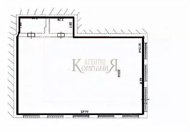 Помещение свободного назначения в Рязанская область, Рязань ... - Фото 1