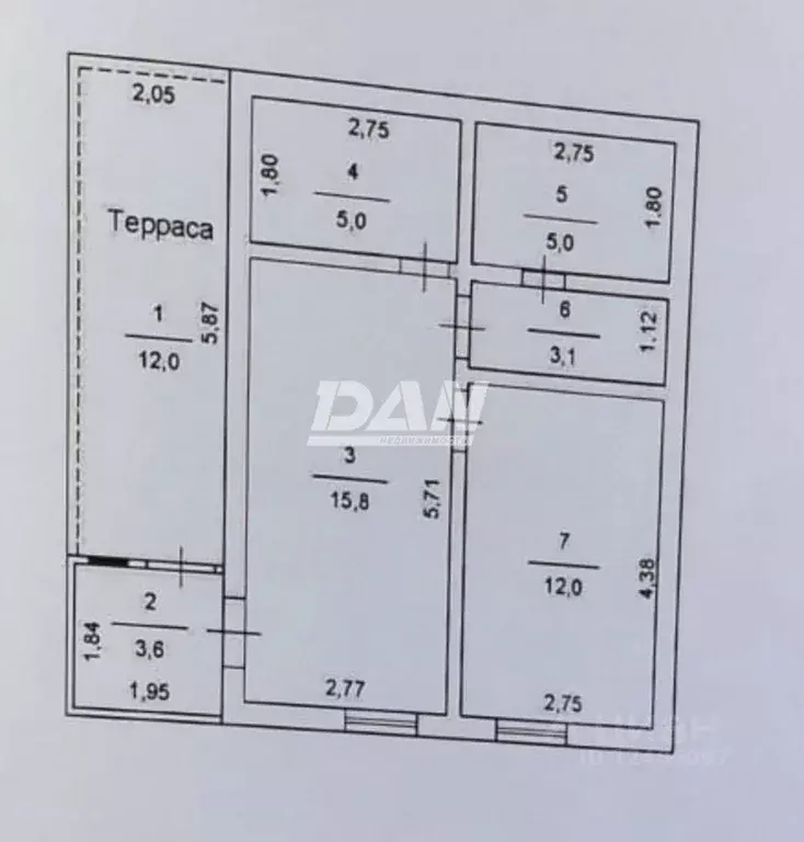 Дом в Челябинская область, Сосновский район, с. Кременкуль  (59 м) - Фото 2
