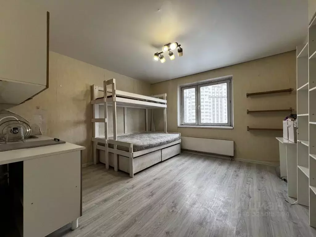 Студия Московская область, Домодедово Южный мкр, ул. Курыжова, 16 ... - Фото 1