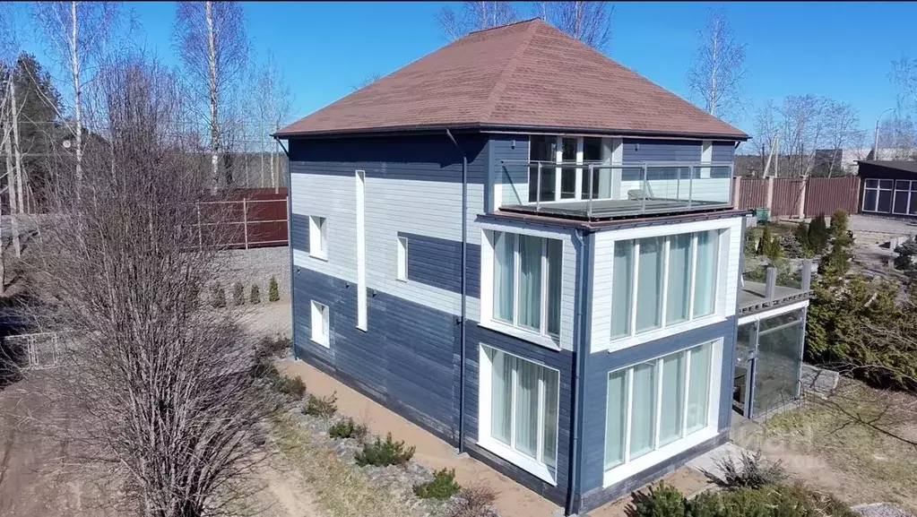 Дом в Ленинградская область, Всеволожский район, Бугровское городское ... - Фото 1