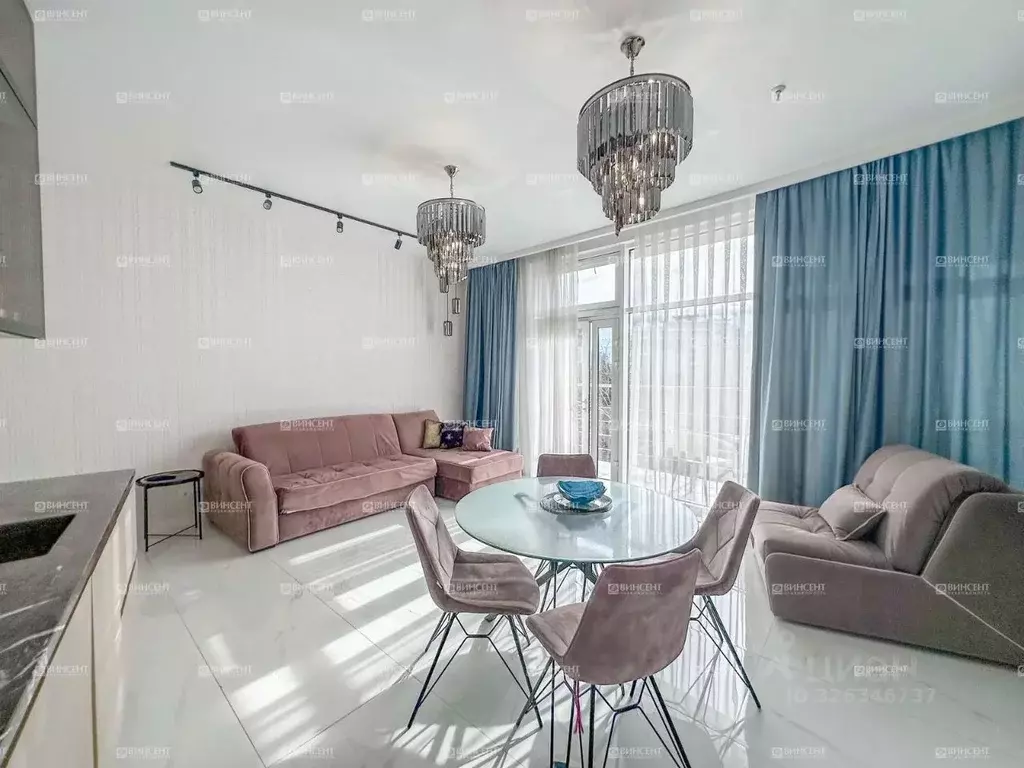 2-к кв. Краснодарский край, Сочи Курортный просп., 59 (58.0 м) - Фото 1