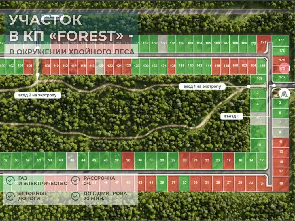 Участок в Московская область, Дмитровский муниципальный округ, д. ... - Фото 2
