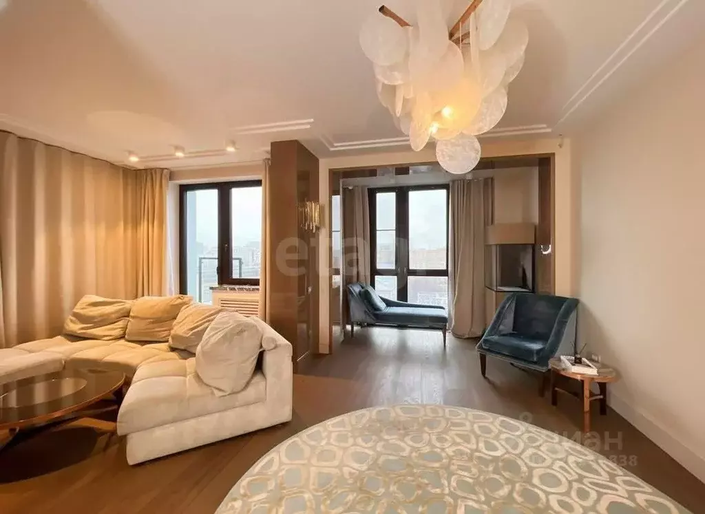 4-к кв. Москва ул. Пресненский Вал, 14к6 (160.0 м) - Фото 1