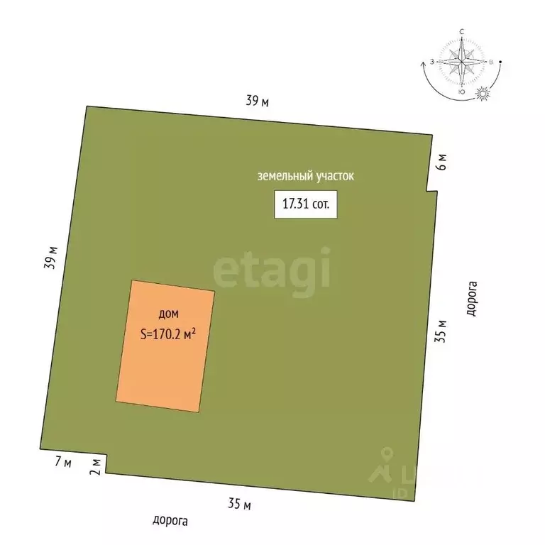 Дом в Тюменская область, Тюменский муниципальный округ, с. Мальково ... - Фото 2