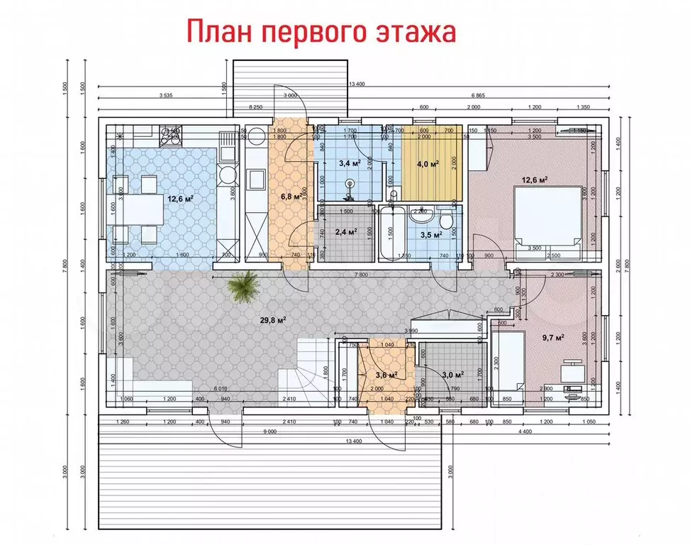 Дом 160,9 м на участке 10 сот. - Фото 1