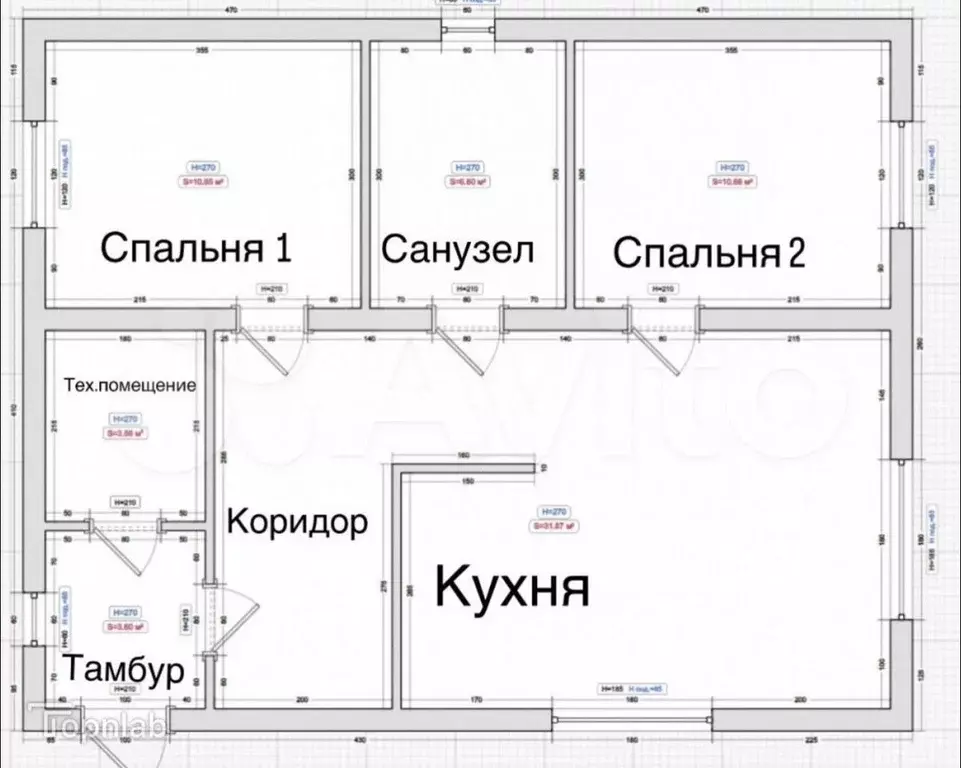 Дом 80 м на участке 7,5 сот. - Фото 0
