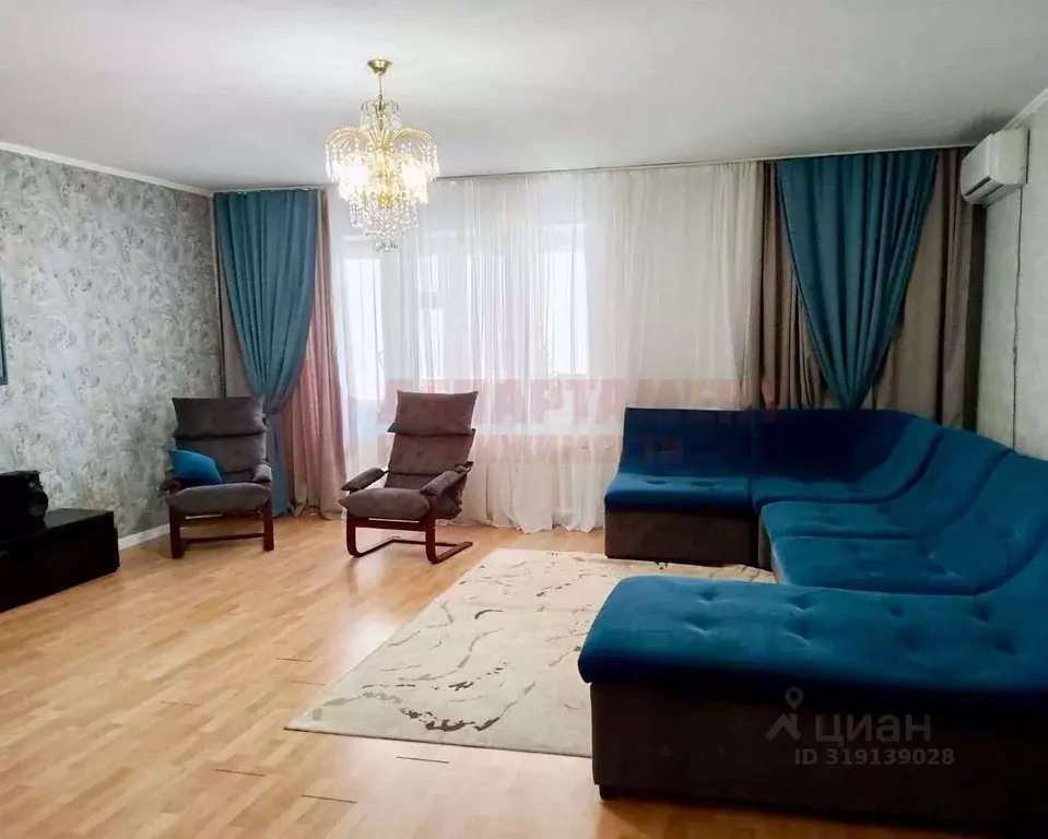 3-к кв. Астраханская область, Астрахань Васильковая ул., 21к1 (115.5 ... - Фото 1