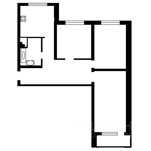 3-к кв. Москва Пятницкое ш., 12к3 (81.2 м) - Фото 1
