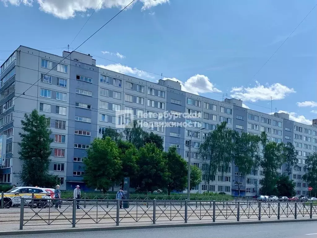 2-к кв. Санкт-Петербург ул. Дыбенко, 17К1 (44.3 м) - Фото 0