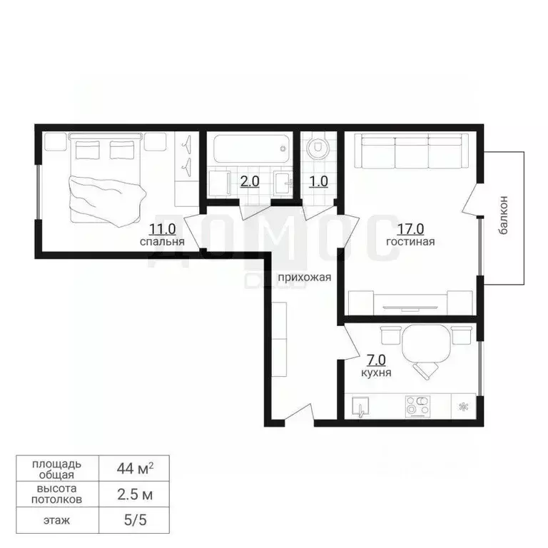 2-к кв. Свердловская область, Екатеринбург муниципальное образование, ... - Фото 1