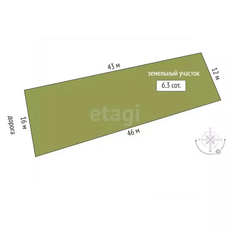 Участок в Севастополь ул. Восточная (6.3 сот.) - Фото 2