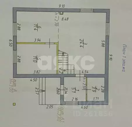 Дом в Московская область, Раменский муниципальный округ, с. Речицы ул. ... - Фото 1