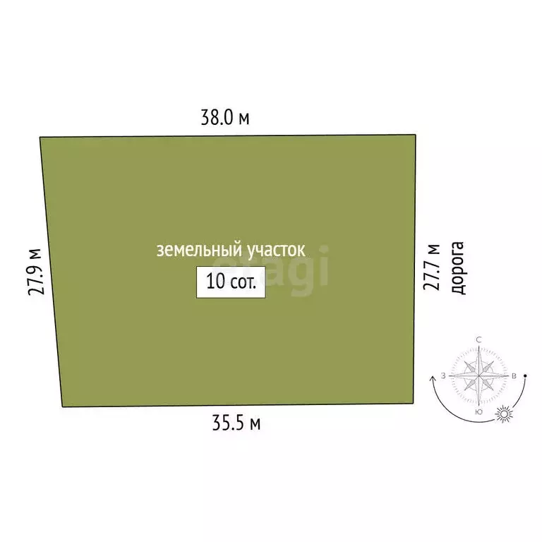 Участок в Севастополь, Кадетская улица (10 м) - Фото 1