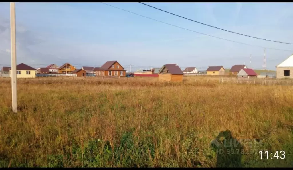 Участок в Башкортостан, Нуримановский район, Красногорский сельсовет, ... - Фото 1
