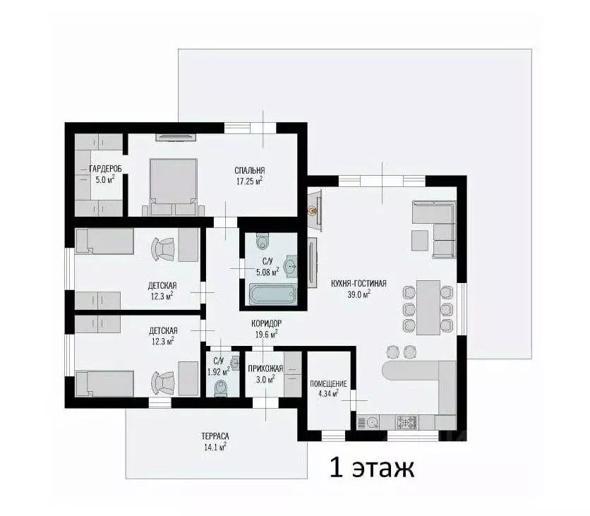 Дом в Ленинградская область, Ломоносовский район, Аннинское городское ... - Фото 2