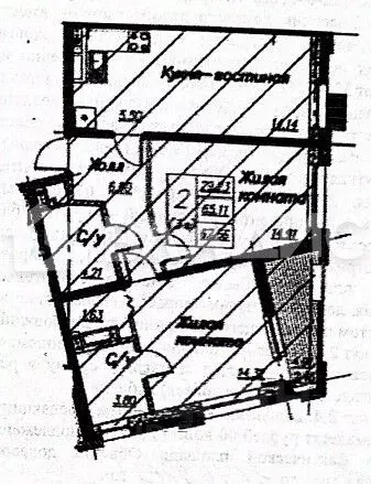 3-к кв. Воронежская область, Воронеж Троицкий кв-л, Олимпийский ... - Фото 1