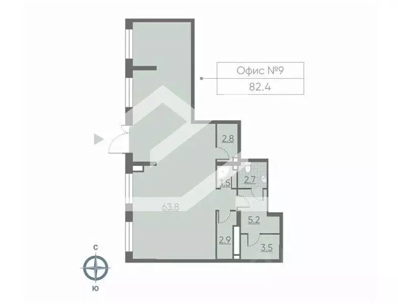 Помещение свободного назначения в Москва Производственная ул., 19Ак3 ... - Фото 2