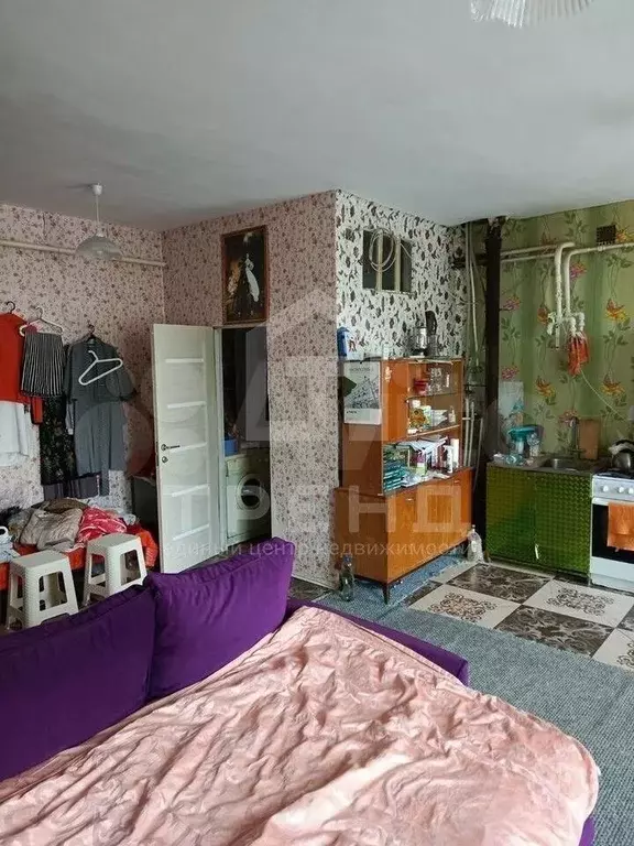 1-к. квартира, 32 м, 1/1 эт. - Фото 1