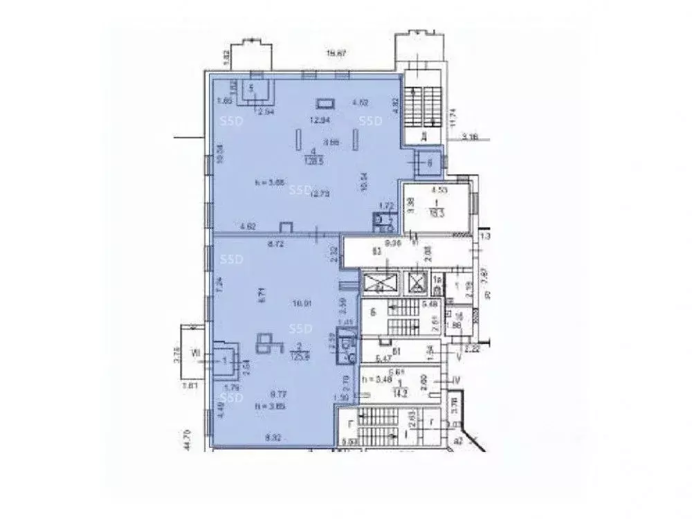 Помещение свободного назначения в Москва Нижегородская ул., 84к1 (266 ... - Фото 2