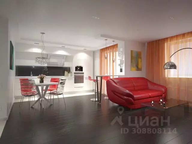 3-к кв. Карелия, Петрозаводск ул. Попова, 13 (85.6 м) - Фото 1