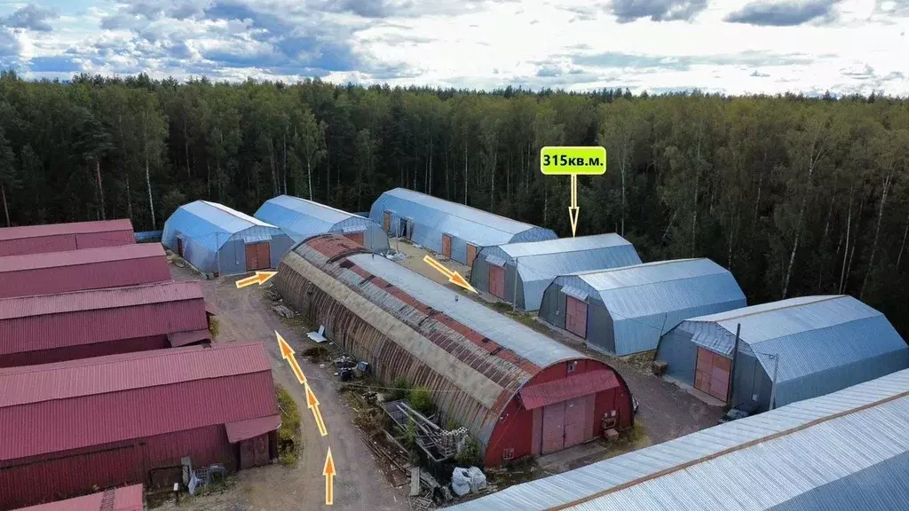 Склад в Ленинградская область, Ломоносовский район, Аннинское ... - Фото 1