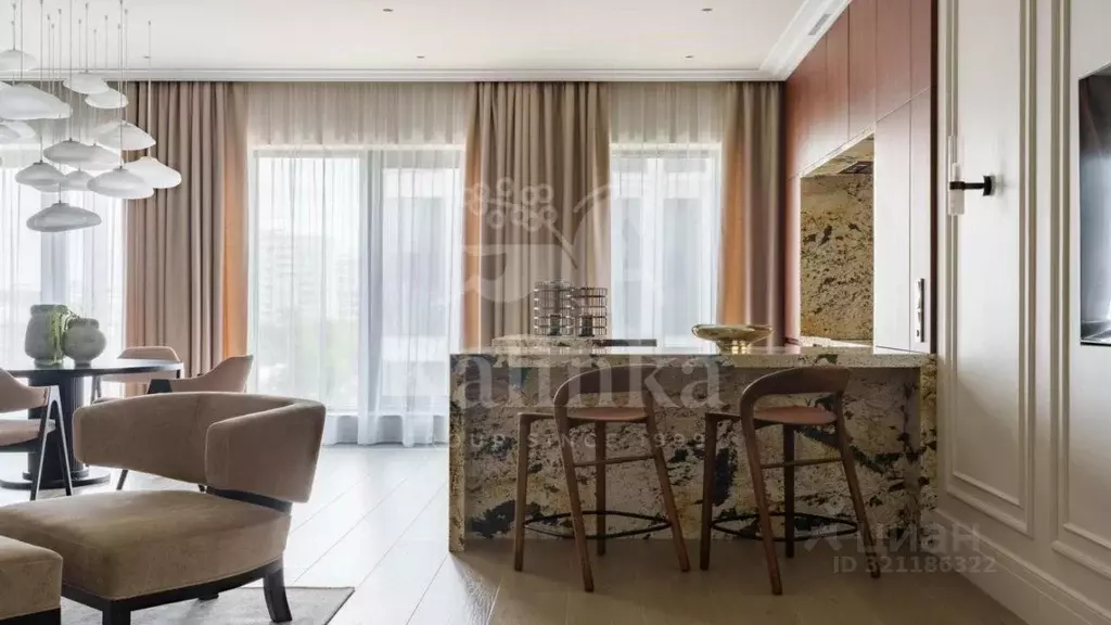 4-к кв. Москва ул. Усачева, 15А (140.0 м) - Фото 2