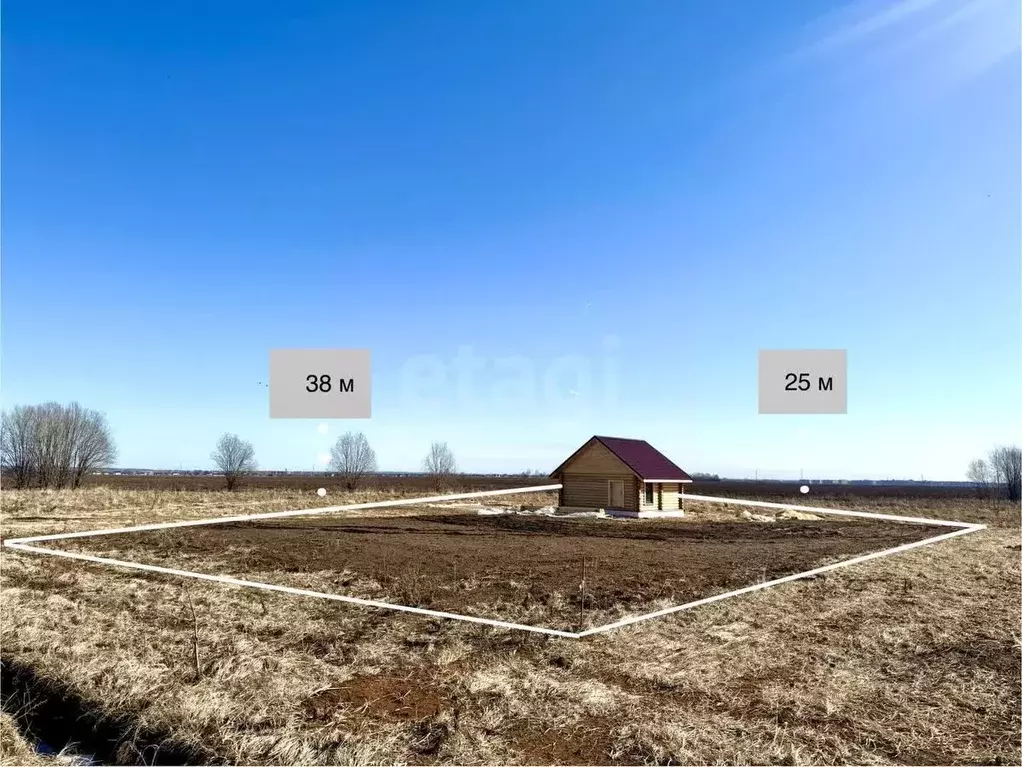 Участок в Марий Эл, Медведевский район, Пекшиксолинское с/пос, д. ... - Фото 2