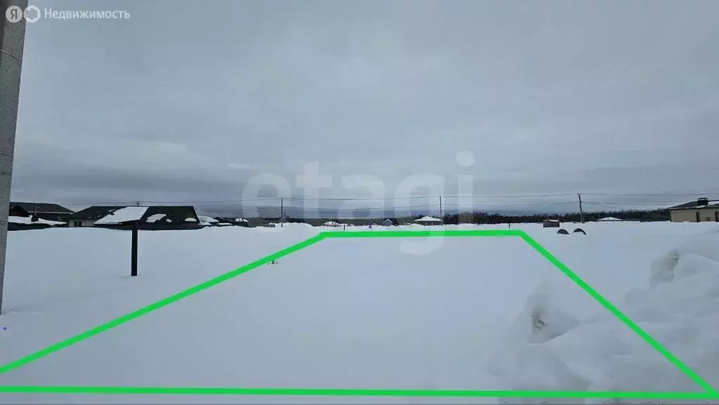 Участок в село Большие Кургузи, Дружная улица (6.83 м) - Фото 2