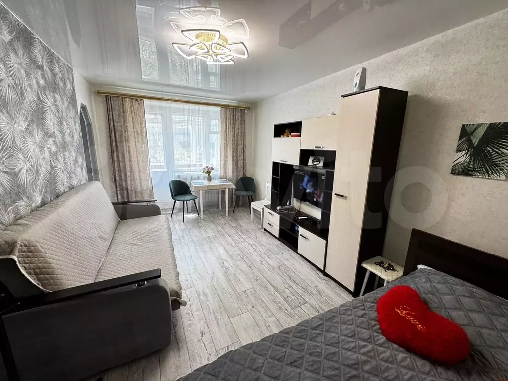 1-к. квартира, 28,9 м, 1/9 эт. - Фото 1