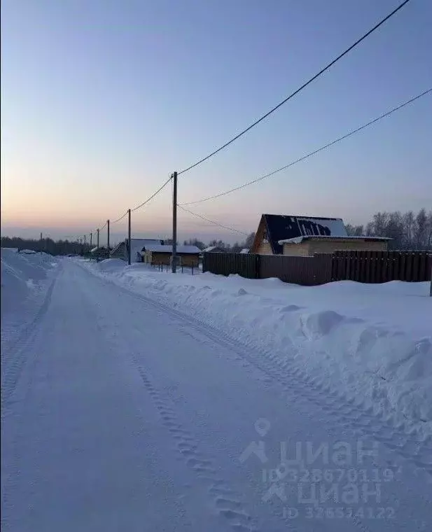 Участок в Томская область, Томский район, д. Новомихайловка, Кедры ДНП ... - Фото 1