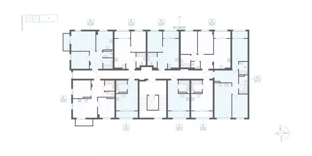 2-к кв. Челябинская область, Челябинский городской округ, пос. ... - Фото 2