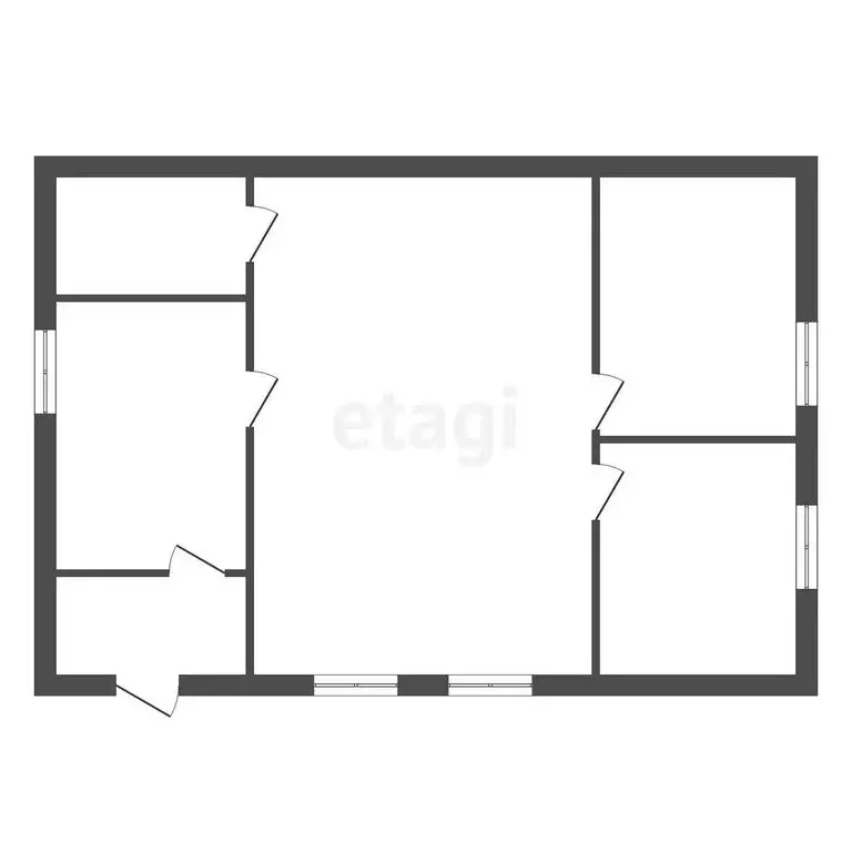 Дом в Челябинская область, Троицкий муниципальный округ, посёлок ... - Фото 2