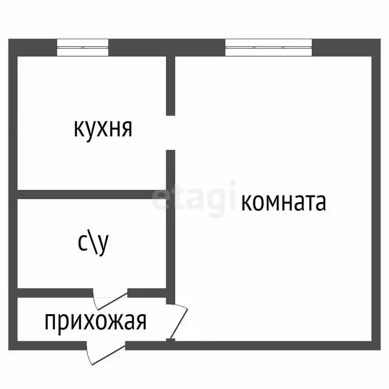1-комнатная квартира: Ульяновск, улица Карла Либкнехта, 20 (31.2 м) - Фото 0