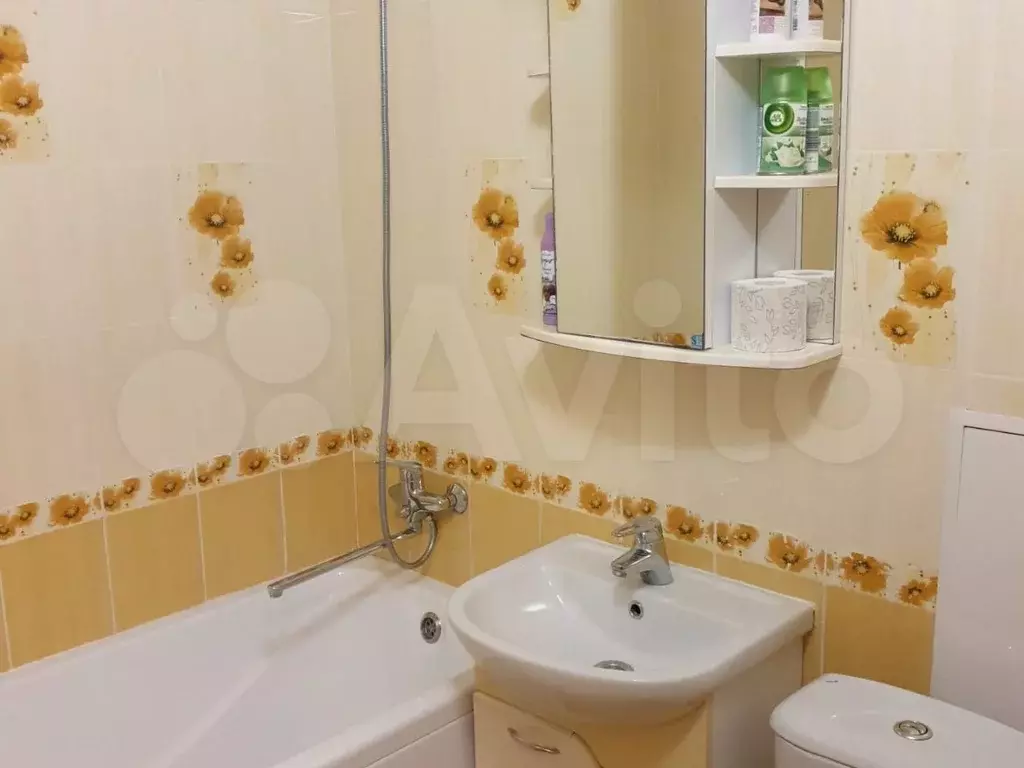 1-к. квартира, 30 м, 1/4 эт. - Фото 1