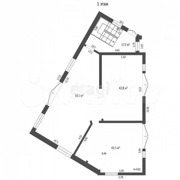 Продам помещение свободного назначения, 423.5 м - Фото 1