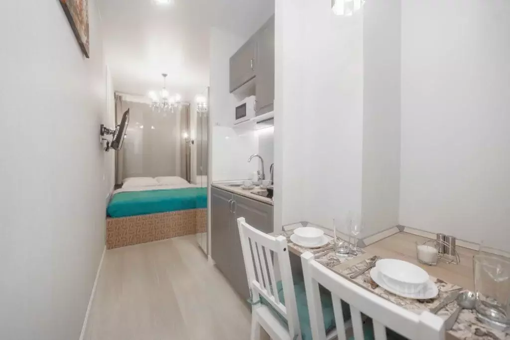 Студия Москва Новодмитровская ул., 2к6 (12.0 м) - Фото 1