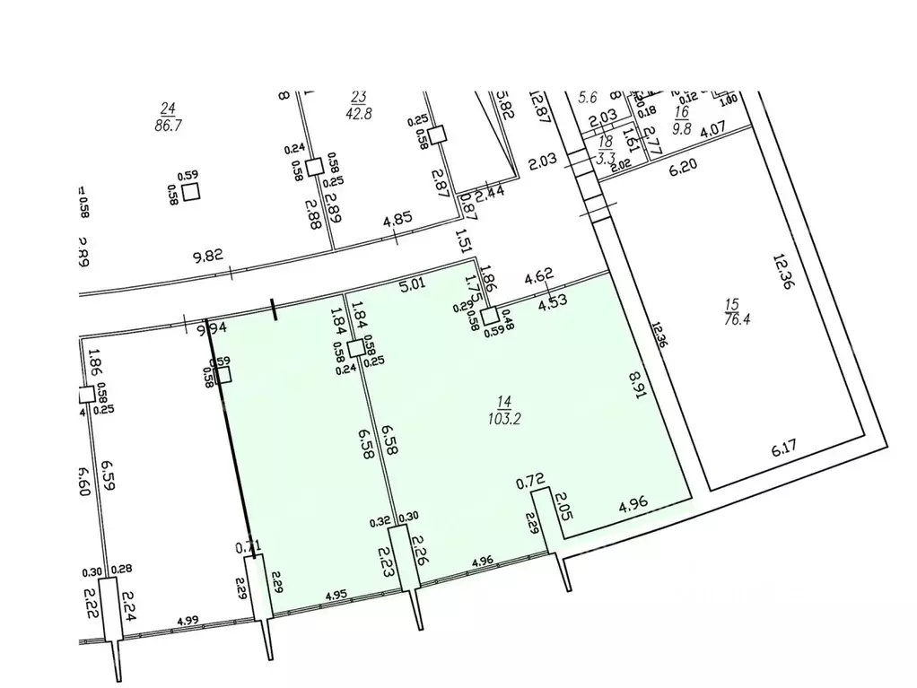 Офис в Санкт-Петербург Большой Сампсониевский просп., 68Н (161 м) - Фото 2