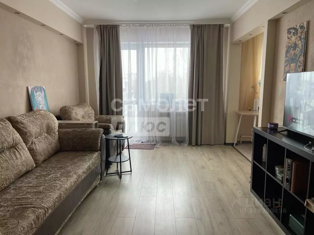 3-к кв. Омская область, Омск Городок Нефтяников мкр, ул. 22 Апреля, 44 ... - Фото 2