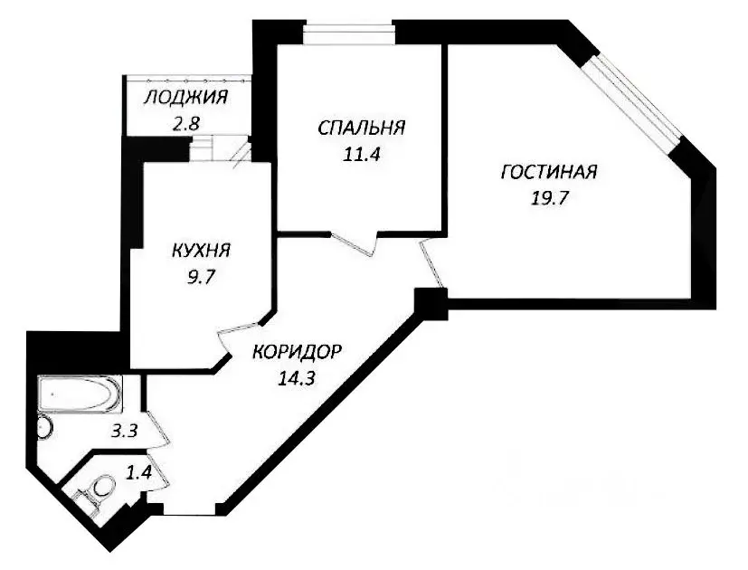 2-к кв. Новосибирская область, Новосибирск Пролетарская ул., 271/5 ... - Фото 0