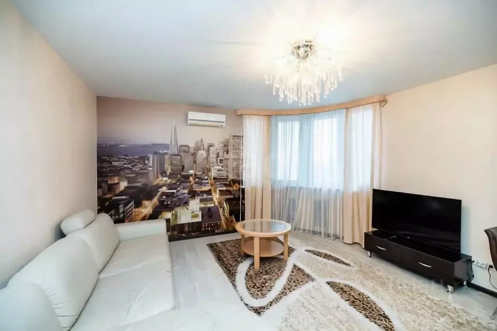 1-к кв. Ханты-Мансийский АО, Сургут Университетская ул., 11 (52.3 м) - Фото 1