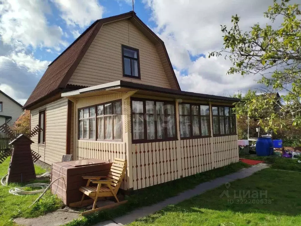 Дом в Ленинградская область, Киришский район, Кусинское с/пос, ... - Фото 1