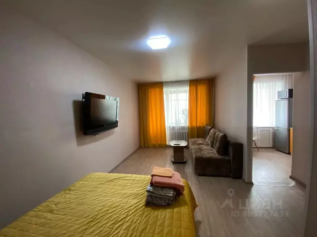 1-к кв. Пермский край, Пермь ул. Пушкина, 37 (35.0 м) - Фото 0